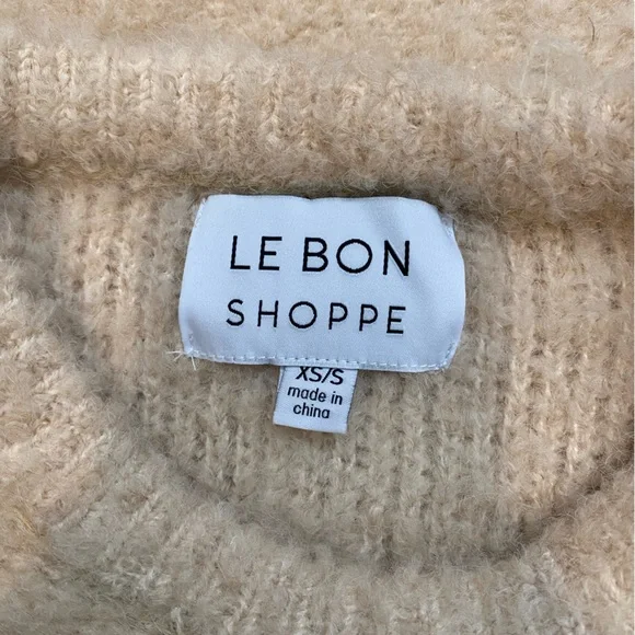 Le Bon Shoppe Envie Sweater in Sand XS S - Picture 3 of 6